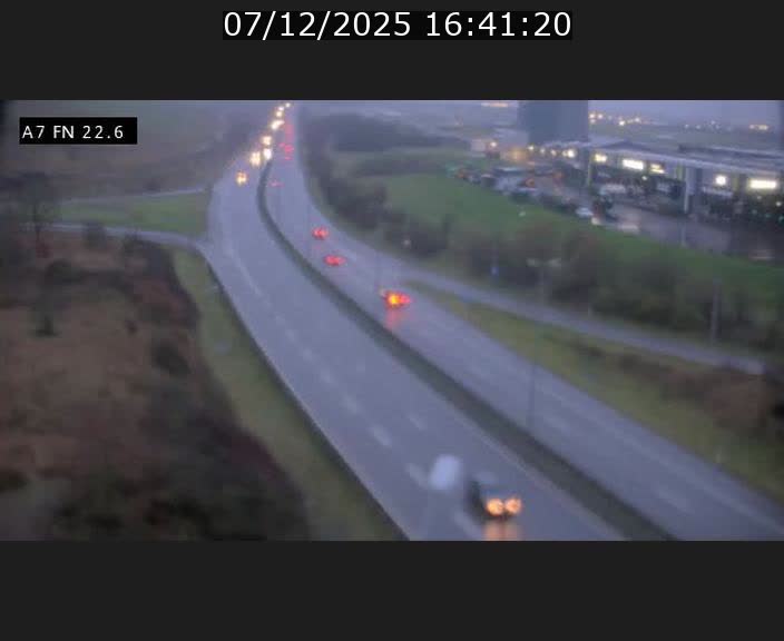 Caméra trafic Luxembourg - A7, Colmar-berg direction Mersch