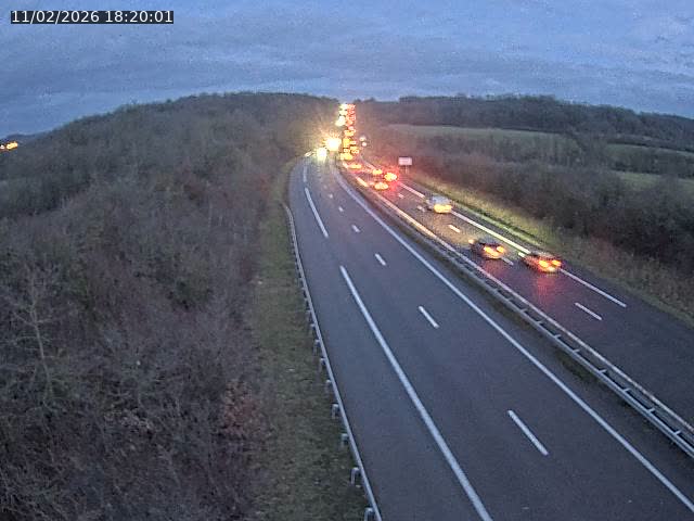 Caméra autoroute France - A33, Saint-Nicolas-de-Port direction Lunéville