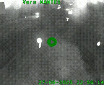 Webcam N147 au nord de Poitiers et à la jonction avec la A10
