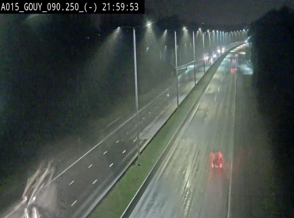 Webcam autoroute Belgique - Gouy-lez-piéton - E42 - BK 90.3