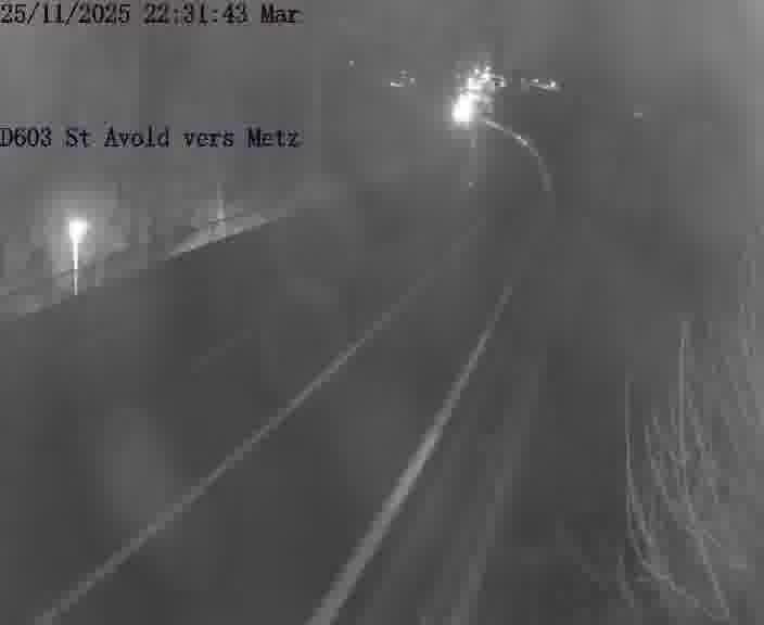 Clone of Webcam sur la D603 située à proximité de Saint-Avold. Vue orientée vers Metz