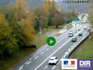 Webcam info trafic à proximité de Vizille sur la N85, au niveau du point de vue du Saut du Moine à Champagnier