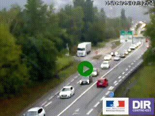 Webcam info trafic à proximité de Vizille sur la N85, au niveau du point de vue du Saut du Moine à Champagnier