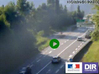 Webcam info trafic à proximité de Vizille sur la N85, au niveau du point de vue du Saut du Moine à Champagnier