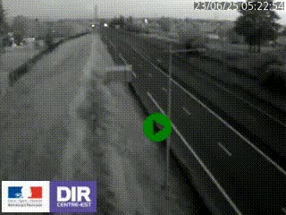Webcam à Mably, à proximité de Roanne en direction de Moulins sur la N7