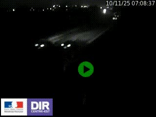 Webcam routière sur la RN6 à Auxerre, à hauteur de la sortie Monéteau, en direction de l'A6 (Gurgy)