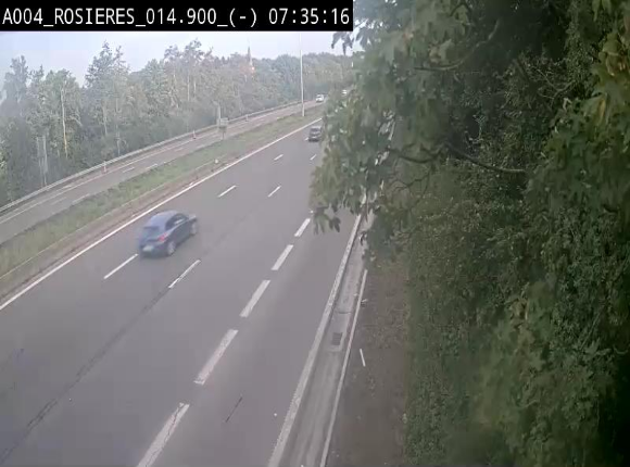 Webcam traffic E411(A4) - BK 14.4 - Rosières