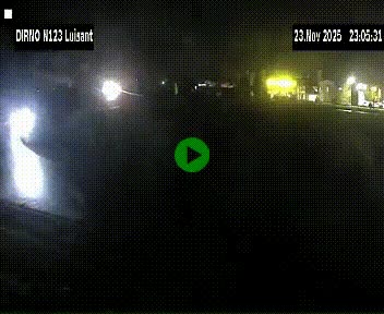 Webcam en périphérie de Chartres sur la N123, à hauteur de Luisant. Vue orientée vers Chartres