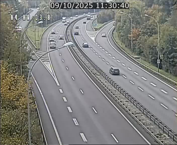 Webcam traffic A4 Luxembourg - BK 3.8 - Leudelange (direction Esch sur Alzette)
