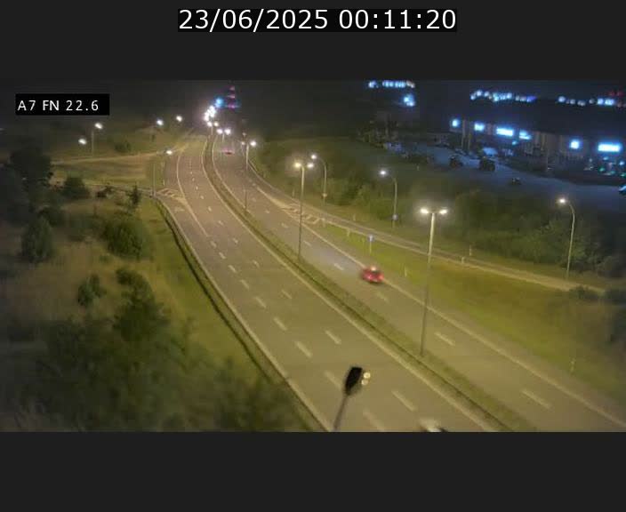 Caméra trafic Luxembourg - A7, Colmar-berg direction Mersch