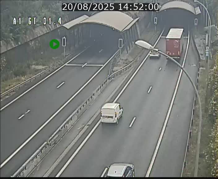 Traffic live webcam Luxembourg Hesperange - A1 direction Kirchberg - BK 1.4