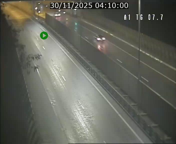 Traffic live webcam Luxembourg Kirchberg - A1 direction Luxembourg-ville - BK 7.7