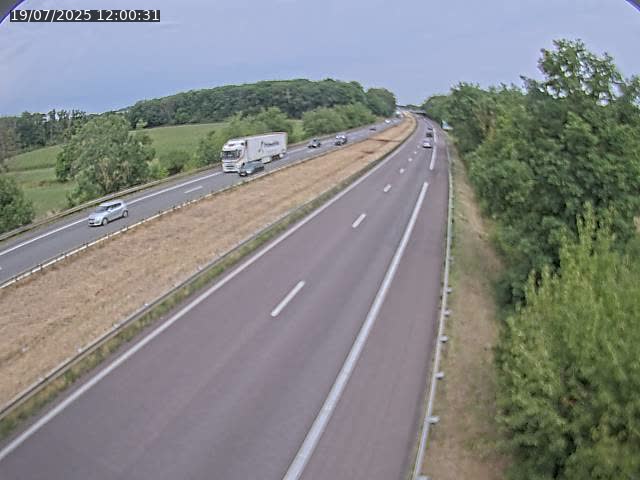 Caméra autoroute France - A31, Fey direction Metz