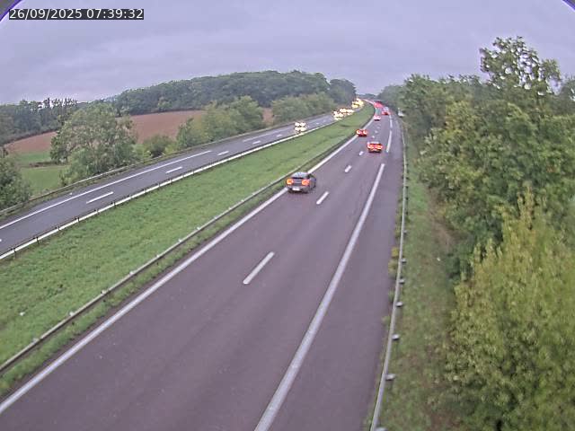 Caméra autoroute France - A31, Fey direction Metz