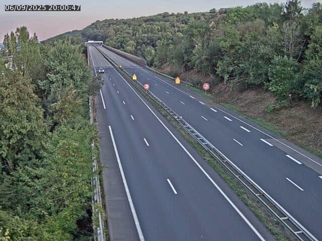 Caméra autoroute France - A30, Hayange direction Metz