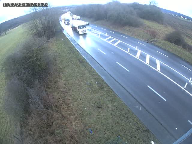 Caméra autoroute France - N52, Mont-saint-Martin vers Luxembourg