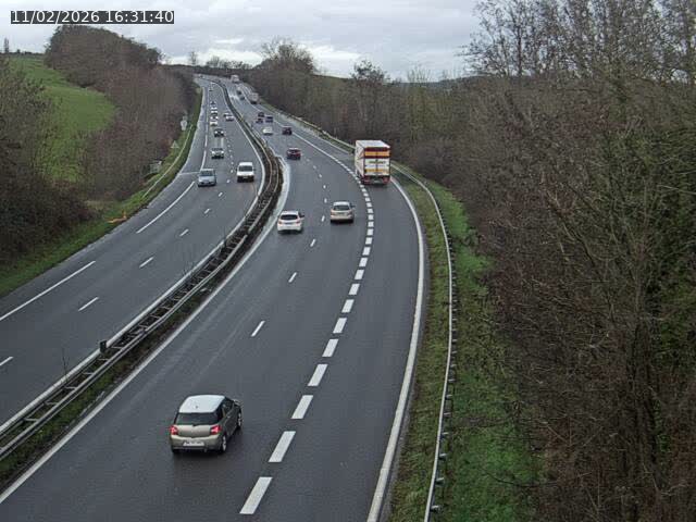 Caméra autoroute France - A33, Rosières direction Lunéville
