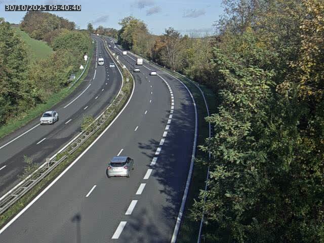 Caméra autoroute France - A33, Rosières direction Lunéville