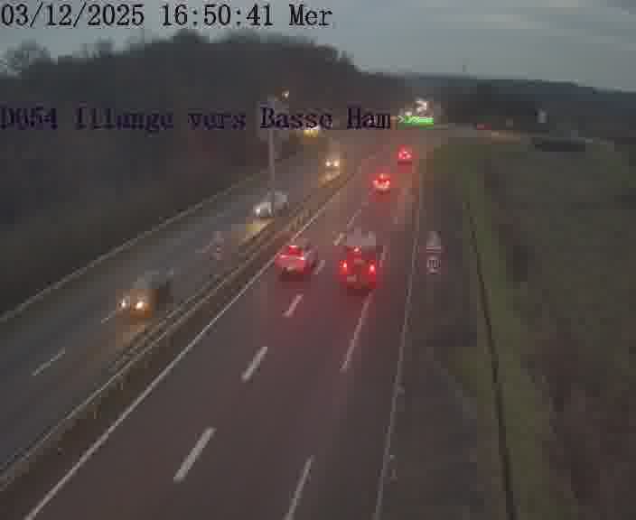 D654 Illange - Contournement de Yutz Vers Basse Ham