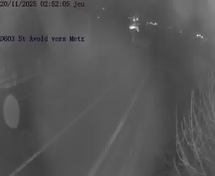 Clone of Webcam sur la D603 située à proximité de Saint-Avold. Vue orientée vers Metz