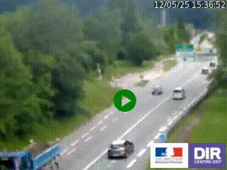 Webcam info trafic à proximité de Vizille sur la N85, au niveau du point de vue du Saut du Moine à Champagnier