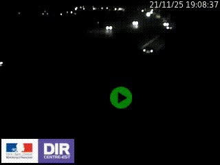 Webcam routière sur la RN6 à Auxerre, à hauteur de la sortie Monéteau, en direction de l'A6 (Gurgy)