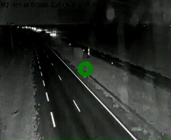 Webcam à hauteur de Vert-en-Drouais sur la N12, en périphérie de Dreux. Vue orientée vers Alençon