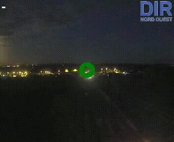 Webcam au début de l'A84 sur le périphérique Ouest de Caen (N814) à hauteur de la sortie 9, Porte de Bretagne
