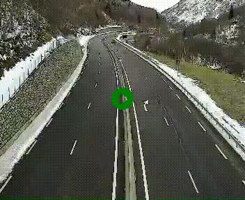 Webcam Porté-Puymorens sur N320, en direction de Pas de la Casa (Andorre)