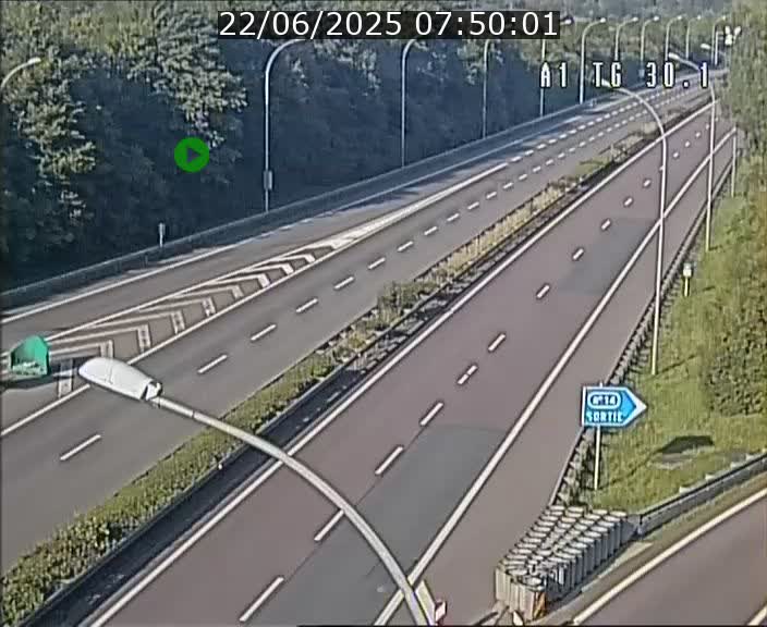 Traffic live webcam Luxembourg Grevenmacher - A1 direction Luxembourg - BK 30.1
