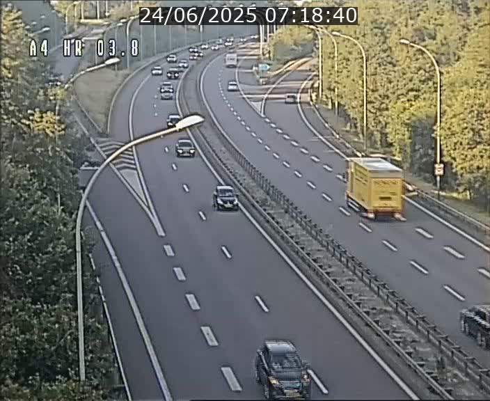 Webcam traffic A4 Luxembourg - BK 3.8 - Leudelange (direction Esch sur Alzette)