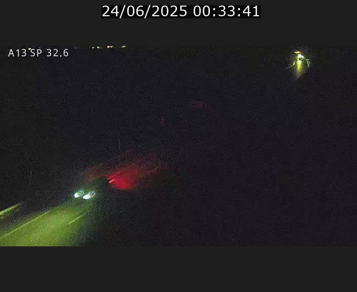 Webcam info trafic A13 à hauteur de Mondorf-les-bains. Vue orientée vers Altwies