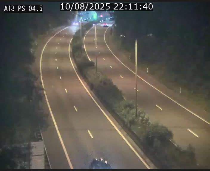 Traffic live webcam Luxembourg Differdange - A13 direction Esch-sur-Alzette - BK 4.5