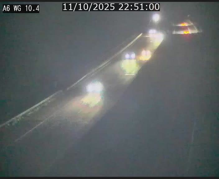Traffic live webcam Luxembourg Mamer - A6 - BK 10.4 - direction Luxembourg/France/Allemagne