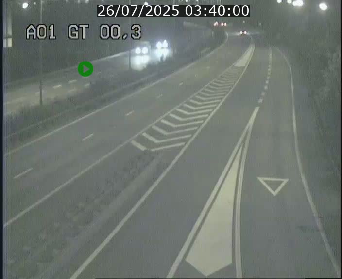 Traffic live webcam Luxembourg Croix de Gasperich - A1 direction Kirchberg - BK 0.3