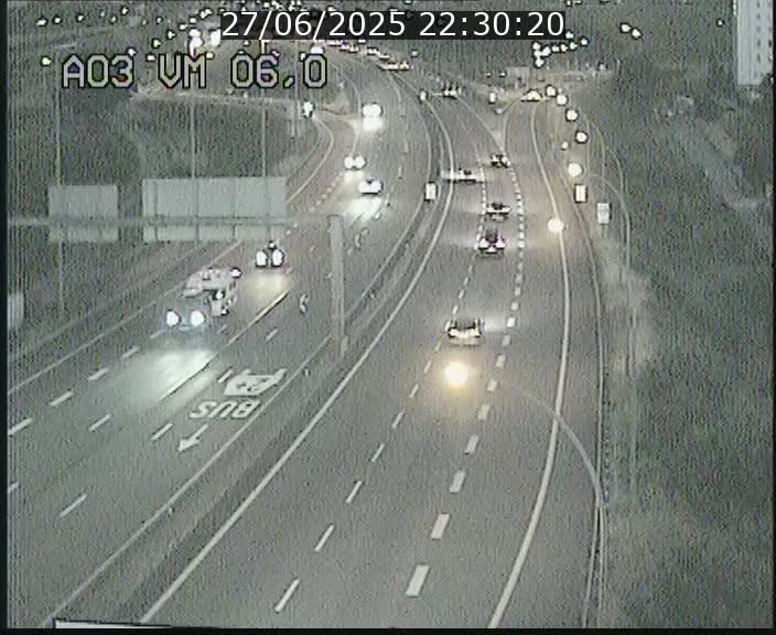 Traffic live webcam Luxembourg Aire de Berchem - A3 - BK 6 - direction France