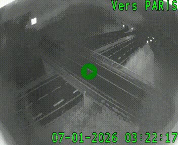 Clone of Caméra routière sur l'autoroute A20 au nord de Limoges, à la jonction avec la N520. Vue orientée vers Paris