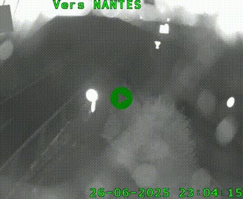 Webcam N147 au nord de Poitiers et à la jonction avec la A10