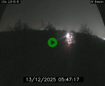 Webcam sur le périphérique de Nantes (N844) après la Porte de Bouguenais, à l'ouest de la ville