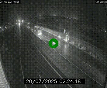 Webcam sur la N165 à hauteur de Caudan, dans le Morbihan.