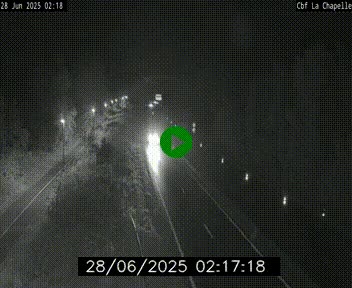 Webcam sur le périphérique de Nantes (N844) à hauteur de Porte de la Chapelle, au nord de la ville