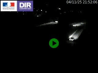 Webcam sur la Nationale 201 à hauteur de la sortie Chambéry-Nord, avant à la jonction entre l'A41 et l'A43, en direction de Lyon