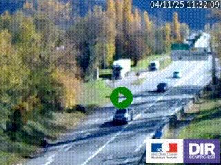Webcam info trafic à proximité de Vizille sur la N85, au niveau du point de vue du Saut du Moine à Champagnier