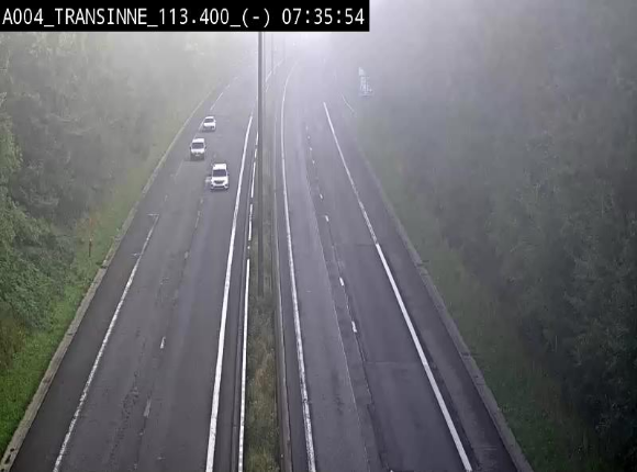 Caméra trafic E411 (A4) - Transinne direction Namur - BK 113.425