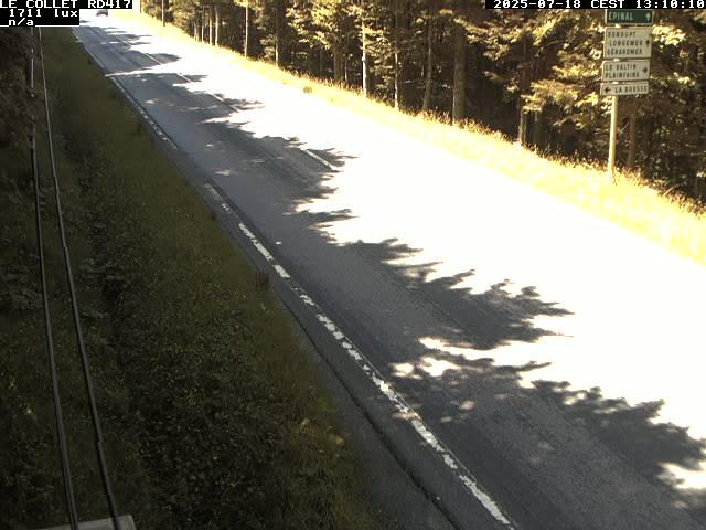 Caméra du Collet sur la route de Colmar (D417)