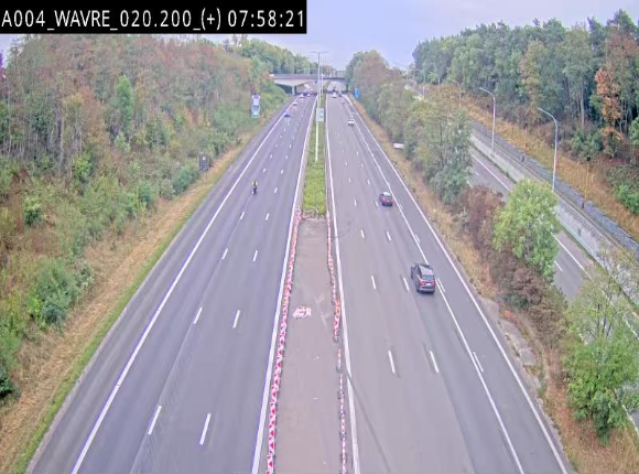Webcam @ Wavre-sud KP 19.6, A4/E411