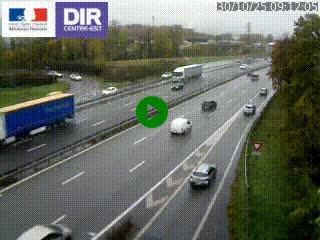 Caméra routière à hauteur de la sortie 15 Chambéry-centre au PK 4,103 en direction d'Albertville