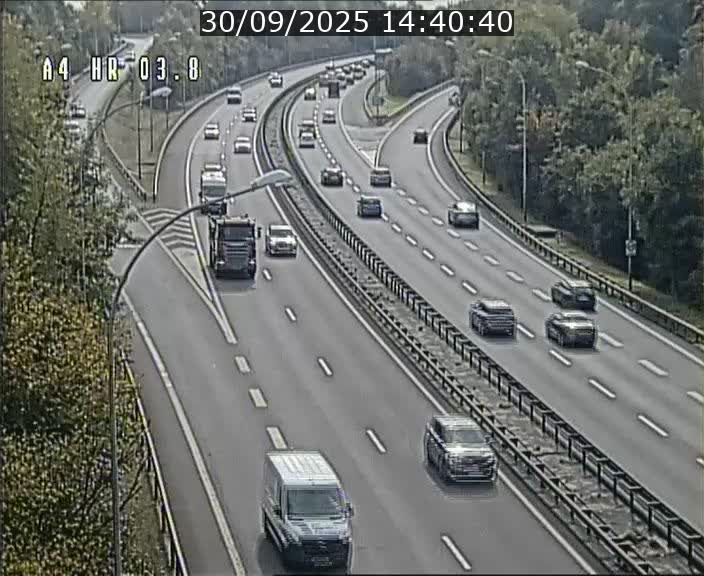 Webcam traffic A4 Luxembourg - BK 3.8 - Leudelange (direction Esch sur Alzette)