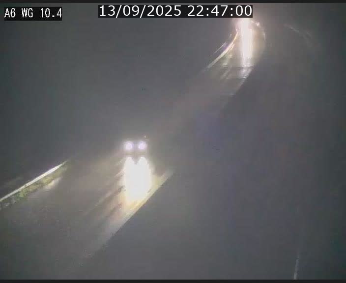 Traffic live webcam Luxembourg Mamer - A6 - BK 10.4 - direction Luxembourg/France/Allemagne