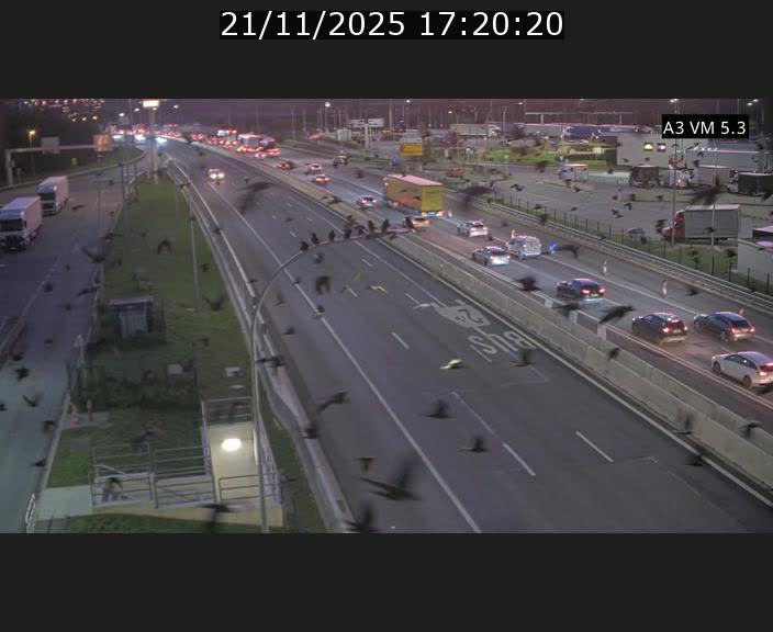 Traffic live webcam Luxembourg Aire de Berchem - A3 - BK 5 - direction France